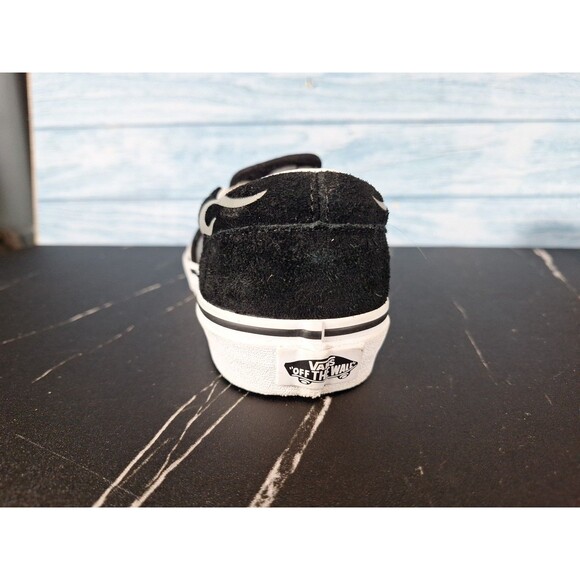 Vans Classic Slip On Black Grey Flame Skate Shoes Size 6 main image 9